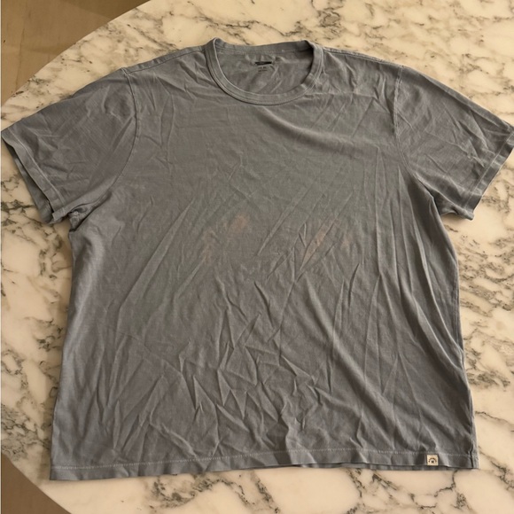 NWT Madewell All Day Casual Short Sleeve Crewneck Tee Shirt Sz XL Dye Flaws - Picture 3 of 8